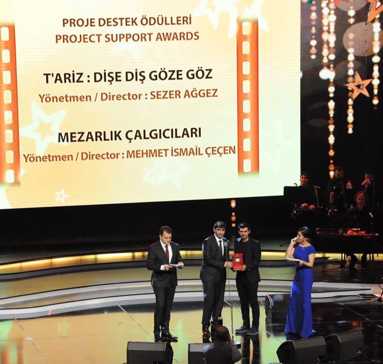 Cinec Film — Moment einer Preisverleihung